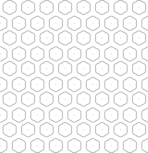 Motif Ornemental Géométrique Abstrait Sans Couture Fond Design Illustration Vectorielle — Image vectorielle