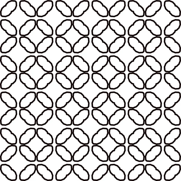 Abstract Geometric Ornamental Seamless Pattern Design Background Vector Illustration — Stock Vector