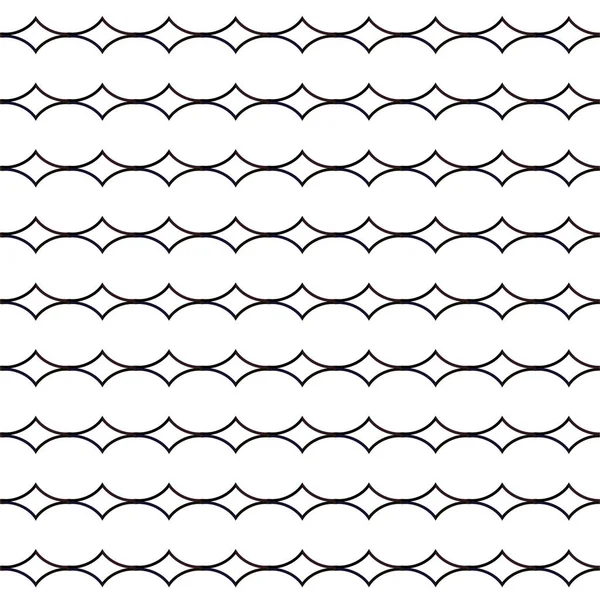 Abstracto Geométrico Ornamental Patrón Sin Costura Fondo Diseño Ilustración Vectorial — Archivo Imágenes Vectoriales