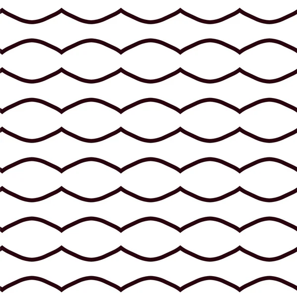 Abstrakte Geometrische Ornamentale Nahtlose Muster Design Hintergrund Vektorillustration — Stockvektor