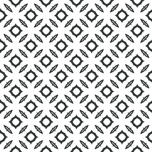 Abstrakte Geometrische Ornamentale Nahtlose Muster Design Hintergrund Vektorillustration — Stockvektor