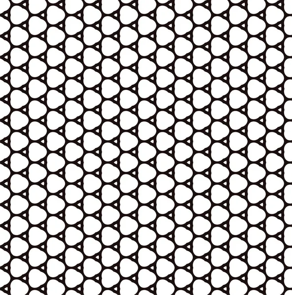 Abstrakte Geometrische Ornamentale Nahtlose Muster Design Hintergrund Vektorillustration — Stockvektor