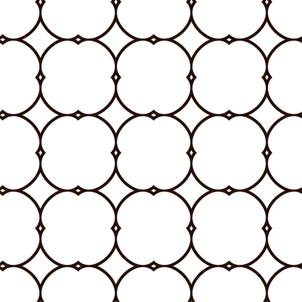 Abstrakte Geometrische Ornamentale Nahtlose Muster Design Hintergrund Vektorillustration — Stockvektor