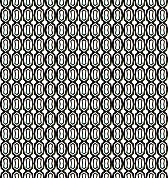 Motif Ornemental Géométrique Abstrait Sans Couture Fond Design Illustration Vectorielle — Image vectorielle