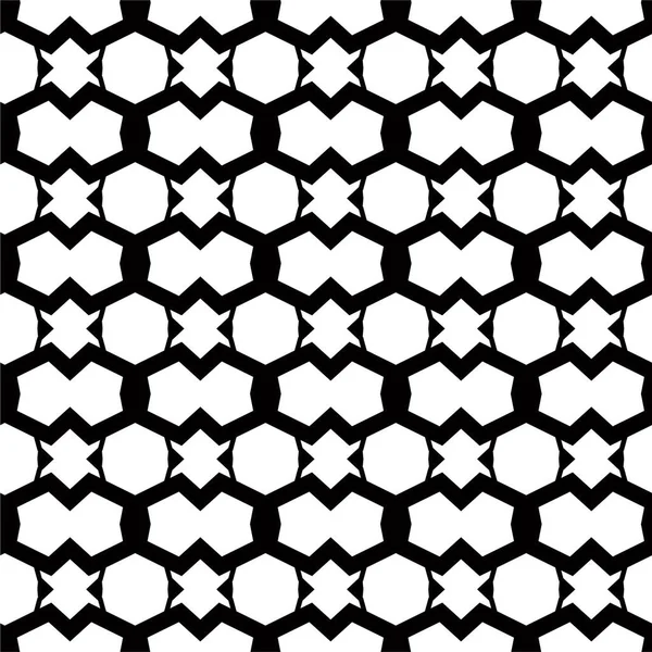 Abstrakcyjny Geometryczny Bezszwowy Wzór Geometryczny Tło Projektu Ilustracja Wektora — Wektor stockowy