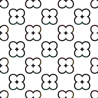 Soyut geometrik süslemesiz desen. tasarım arkaplanı, vektör illüstrasyonu