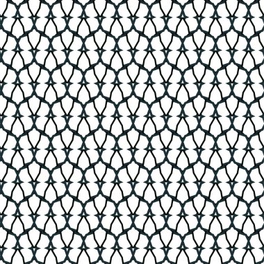 Soyut geometrik süslemesiz desen. tasarım arkaplanı, vektör illüstrasyonu 