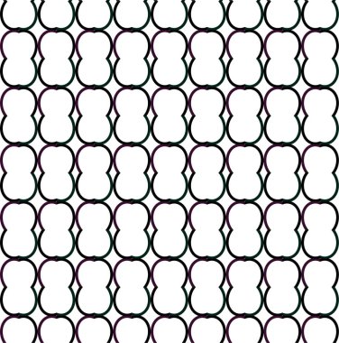 Soyut geometrik süslemesiz desen. tasarım arkaplanı, vektör illüstrasyonu