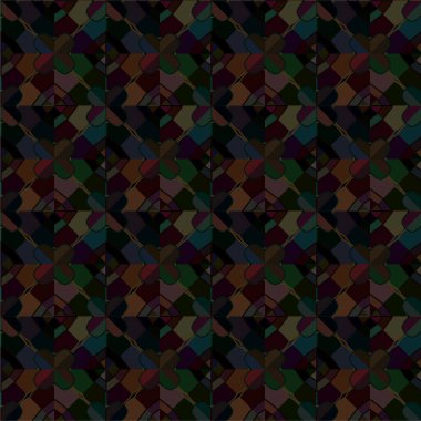 Soyut geometrik süslemesiz desen. tasarım arkaplanı, vektör illüstrasyonu