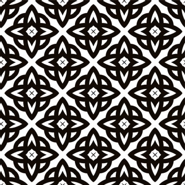 Soyut geometrik süslemesiz desen. tasarım arkaplanı, vektör illüstrasyonu