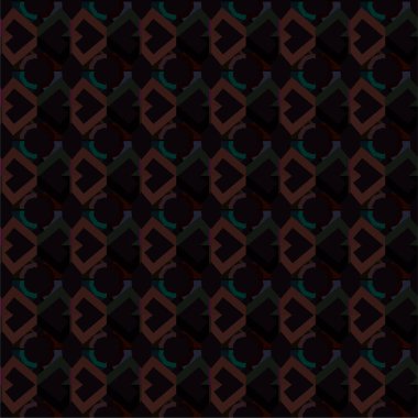 Soyut geometrik süslemesiz desen. tasarım arkaplanı, vektör illüstrasyonu