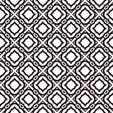 Soyut geometrik süslemesiz desen. tasarım arkaplanı, vektör illüstrasyonu