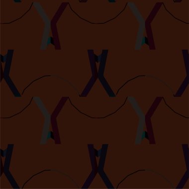 Soyut geometrik süslemesiz desen. tasarım arkaplanı, vektör illüstrasyonu