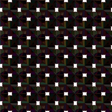 Soyut geometrik süslemesiz desen. tasarım arkaplanı, vektör illüstrasyonu