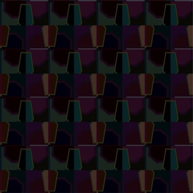 Soyut geometrik süslemesiz desen. tasarım arkaplanı, vektör illüstrasyonu