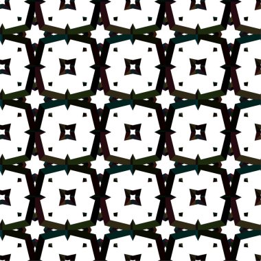 Soyut geometrik süslemesiz desen. tasarım arkaplanı, vektör illüstrasyonu