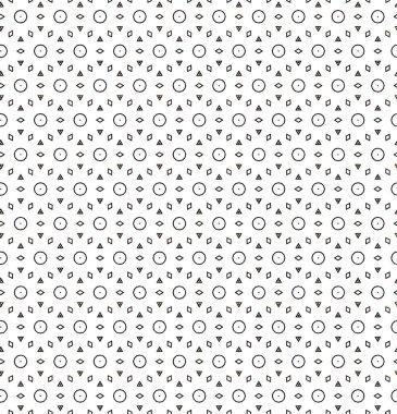 Soyut geometrik süslemesiz desen. tasarım arkaplanı, vektör illüstrasyonu