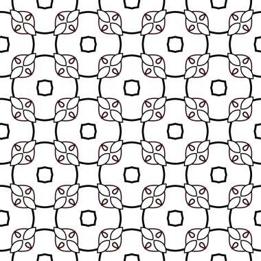 Soyut geometrik süslemesiz desen. tasarım arkaplanı, vektör illüstrasyonu