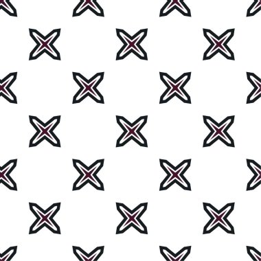 Soyut geometrik süslemesiz desen. tasarım arkaplanı, vektör illüstrasyonu