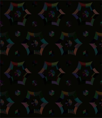 Soyut geometrik süslemesiz desen. tasarım arkaplanı, vektör illüstrasyonu