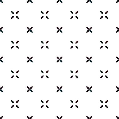 Soyut geometrik süslemesiz desen. tasarım arkaplanı, vektör illüstrasyonu