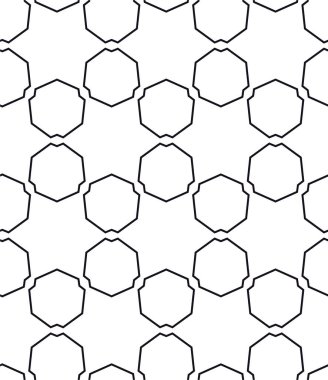 Soyut geometrik süslemesiz desen. tasarım arkaplanı, vektör illüstrasyonu