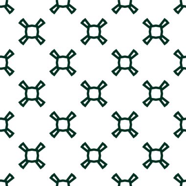 Soyut geometrik süslemesiz desen. tasarım arkaplanı, vektör illüstrasyonu