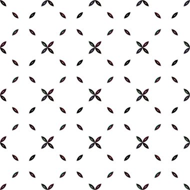 Soyut geometrik süslemesiz desen. tasarım arkaplanı, vektör illüstrasyonu