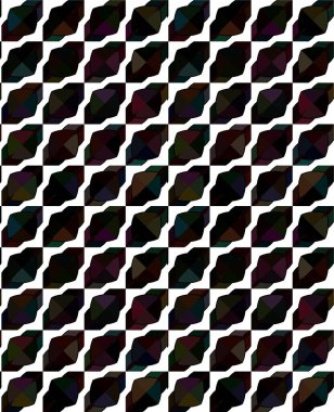 Soyut geometrik süslemesiz desen. tasarım arkaplanı, vektör illüstrasyonu