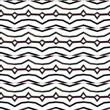 Soyut geometrik süslemesiz desen. tasarım arkaplanı, vektör illüstrasyonu