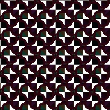 Soyut geometrik süslemesiz desen. tasarım arkaplanı, vektör illüstrasyonu