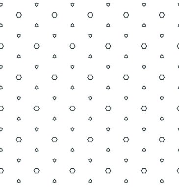 Soyut geometrik süslemesiz desen. tasarım arkaplanı, vektör illüstrasyonu