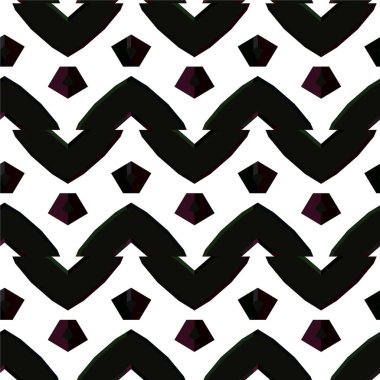 Soyut geometrik süslemesiz desen. tasarım arkaplanı, vektör illüstrasyonu