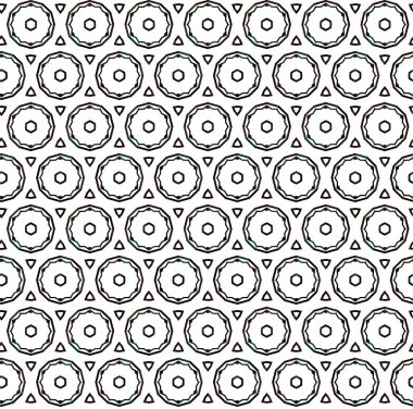 Soyut geometrik süslemesiz desen. tasarım arkaplanı, vektör illüstrasyonu