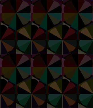 Soyut geometrik süslemesiz desen. tasarım arkaplanı, vektör illüstrasyonu