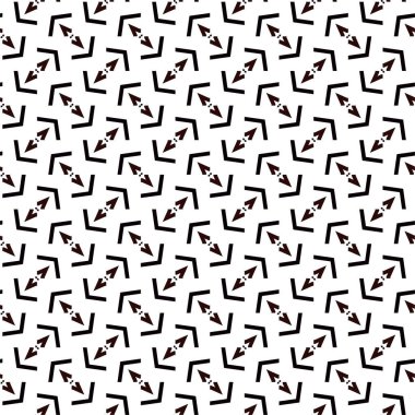 Soyut geometrik süslemesiz desen. tasarım arkaplanı, vektör illüstrasyonu