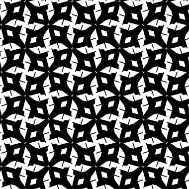 Soyut geometrik süslemesiz desen. tasarım arkaplanı, vektör illüstrasyonu