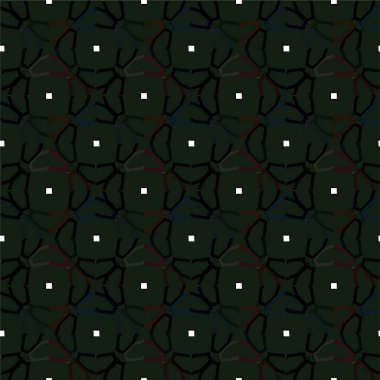 Geometrik soyut dikişsiz desen, vektör illüstrasyonu