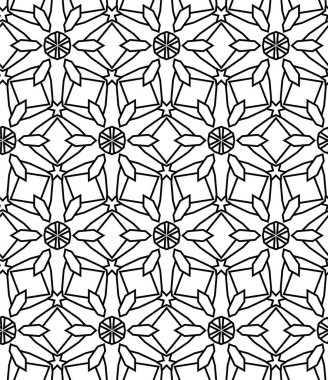 Soyut geometrik süslemesiz desen. tasarım arkaplanı, vektör illüstrasyonu