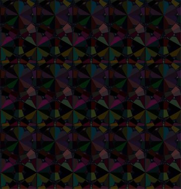 Soyut geometrik süslemesiz desen. tasarım arkaplanı, vektör illüstrasyonu