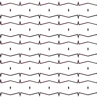 Geometrik soyut dikişsiz desen, vektör illüstrasyonu