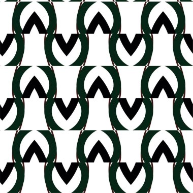 Soyut geometrik süslemesiz desen. tasarım arkaplanı, vektör illüstrasyonu