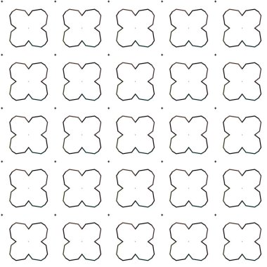 Soyut geometrik süslemesiz desen. tasarım arkaplanı, vektör illüstrasyonu