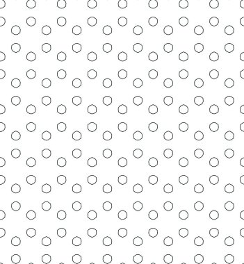 Geometrik soyut dikişsiz desen, vektör illüstrasyonu