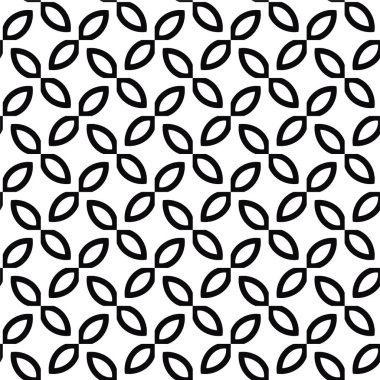 Soyut geometrik süslemesiz desen. tasarım arkaplanı, vektör illüstrasyonu 