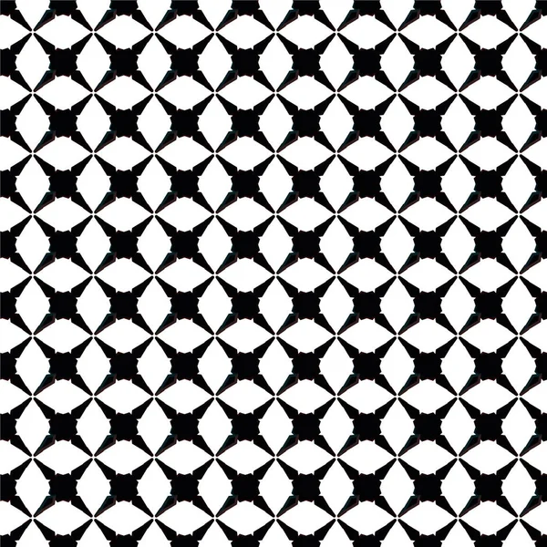 Abstrakte Geometrische Ornamentale Nahtlose Muster Design Hintergrund Vektorillustration — Stockvektor