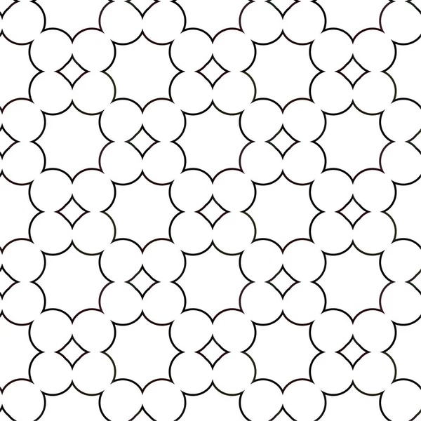 Abstrakte Geometrische Ornamentale Nahtlose Muster Design Hintergrund Vektorillustration — Stockvektor