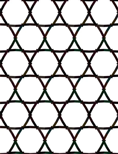 Abstrakte Geometrische Ornamentale Nahtlose Muster Design Hintergrund Vektorillustration — Stockvektor