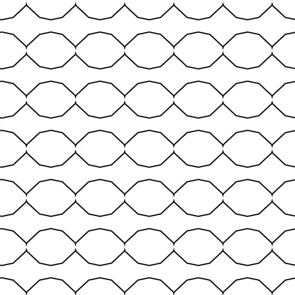 Abstrakte Geometrische Ornamentale Nahtlose Muster Design Hintergrund Vektorillustration — Stockvektor