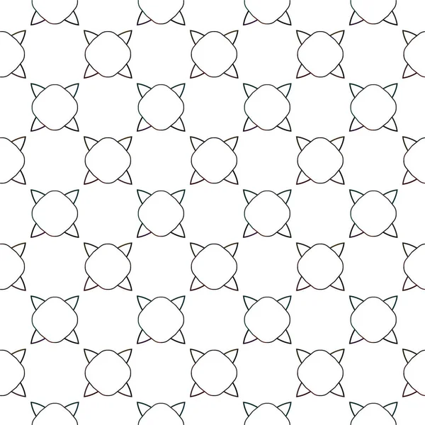 Motif Ornemental Géométrique Abstrait Sans Couture Fond Design Illustration Vectorielle — Image vectorielle